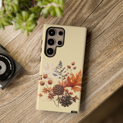 Fall Leaves Foliage Cute Phone Case for, Samsung Galaxy S24, S23, S22, S21, IPhone 16 Case | Iphone 15, Iphone 14, IPhone 13 Case Mom Dad Gift