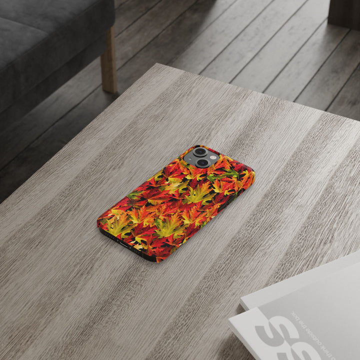 Slim Fall Leaves Slim Cute Phone Cases for Iphone | iPhone 15 Case | iPhone 15 Pro Max Case, Iphone 14, Iphone 14 Pro Max, Iphone 13 - Studio40ParkLane