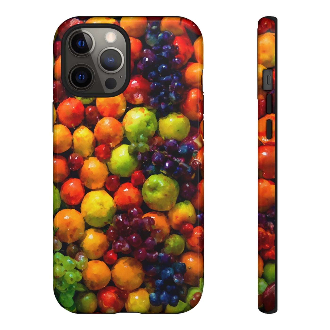 Impact Resistant, Fall Fruit, Cute Phone Cases for Samsung S24, S23, S22, S21, IPhone 15 pro Iphone 14 pro Iphone 13 IPhone 12 Iphone 11