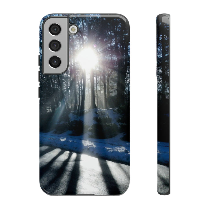 Cute Samsung Phone Case | Aesthetic Samsung Phone Case | Galaxy S23, S22, S21, S20 | Winter Sunshine, Protective Phone Case - Studio40ParkLane