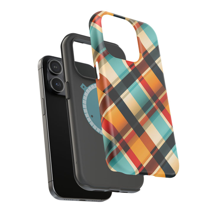 Checkered Plaid Magsafe Gift for Her Cute Phone Case for Iphone, | iPhone 16 | iPhone 15 Pro Max, Iphone 14 Pro Max, 13 12 11 10 9 8 7 - Studio40ParkLane