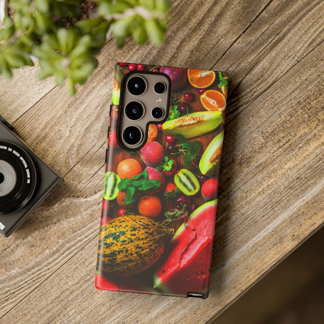 Fall Fruit Collage Cute Phone Case for, Samsung Galaxy S24, S23, S22, S21, IPhone 16 Case | Iphone 15, Iphone 14, IPhone 13 Case Mom Dad Gift - Studio40ParkLane