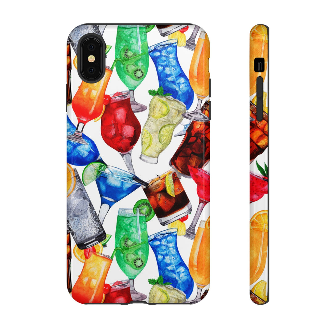 Cute Samsung Case | Cool Iphone Case | Summer Fruit Cocktail, Samsung S24, S23, S22, S21, IPhone 15 Case | Iphone 14 Case, Iphone 13 Case - Studio40ParkLane