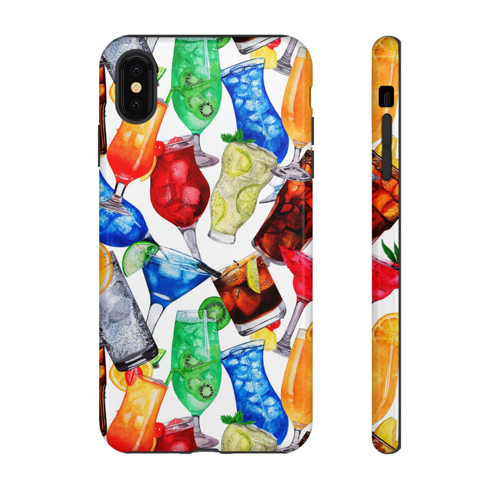 Cute Samsung Case | Cool Iphone Case | Summer Fruit Cocktail, Samsung S24, S23, S22, S21, IPhone 15 Case | Iphone 14 Case, Iphone 13 Case - Studio40ParkLane