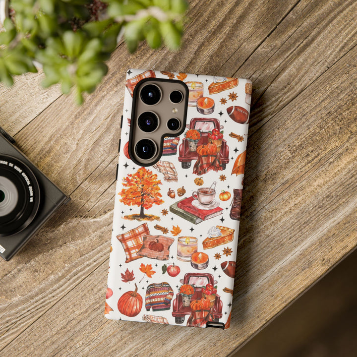 Cute Fall Phone Case Coquette Collage for, Samsung Galaxy S24, S23, S22, S21, IPhone 16 Case | Iphone 15, Iphone 14, IPhone 13 Case - Studio40ParkLane