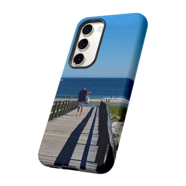 Cute Samsung Case | Cool Iphone Case | Summer Beach Walk, Samsung S24, S23, S22, S21, IPhone 15 Case | Iphone 14 Case, Iphone 13 Case - Studio40ParkLane