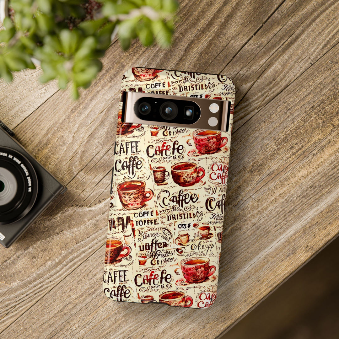 Impact Resistant, Paris Bistro Cafe, Cute Phone Cases for Samsung S24, S23, S22, S21, IPhone 15 pro Iphone 14 pro Iphone 13 IPhone 12 Iphone 11 - Studio40ParkLane