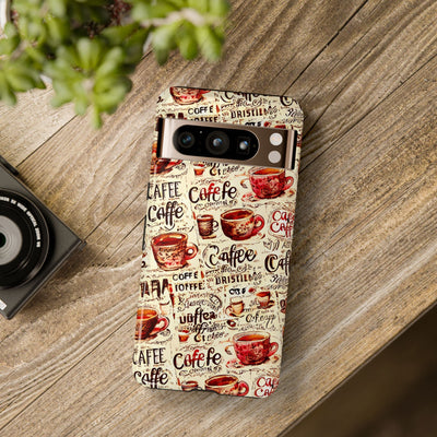 Impact Resistant, Paris Bistro Cafe, Cute Phone Cases for Samsung S24, S23, S22, S21, IPhone 15 pro Iphone 14 pro Iphone 13 IPhone 12 Iphone 11