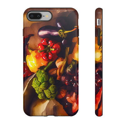 Impact Resistant, Fall Farm Vegetables, Cute Phone Cases for Samsung S24, S23, S22, S21, IPhone 15 pro Iphone 14 pro Iphone 13 IPhone 12 Iphone 11