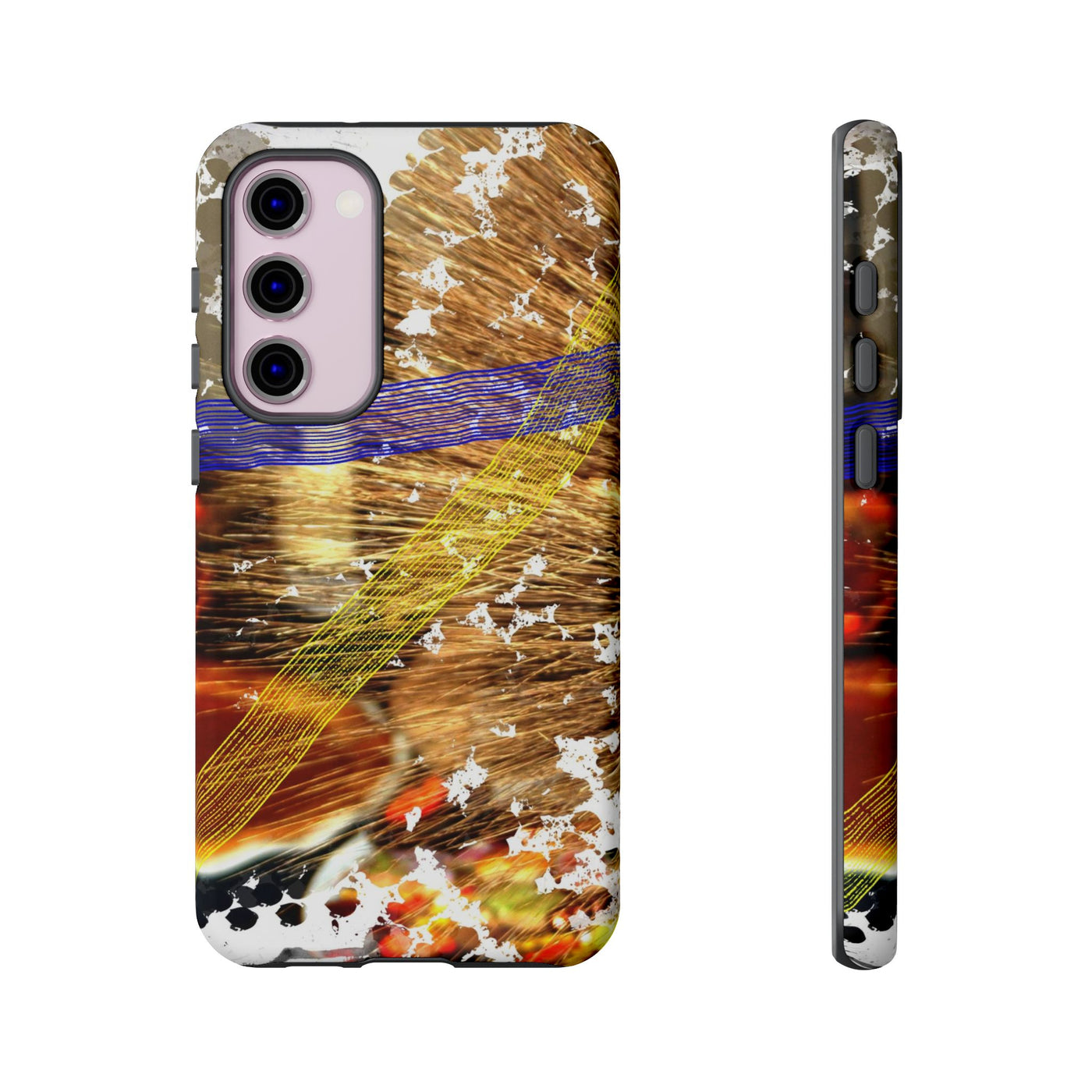 Impact Resistant, Pecan Pie Abstract, Cute Phone Cases for Samsung S24, S23, S22, S21, IPhone 15 pro Iphone 14 pro Iphone 13 IPhone 12 Iphone 11