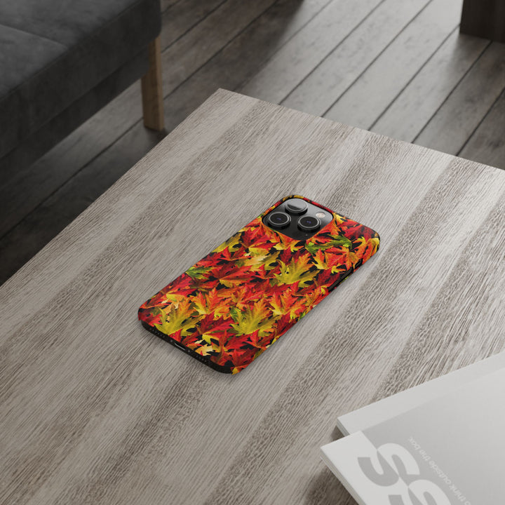 Slim Fall Leaves Slim Cute Phone Cases for Iphone | iPhone 15 Case | iPhone 15 Pro Max Case, Iphone 14, Iphone 14 Pro Max, Iphone 13 - Studio40ParkLane
