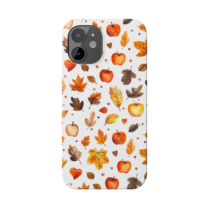 Slim Fall Autumn Leaves Gift for Her Cute Phone Cases for Iphone 16 | iPhone 15 Case | iPhone 15 Pro Max Case, Iphone 14, Iphone 14 Pro Max, Iphone 13, Slim - Studio40ParkLane