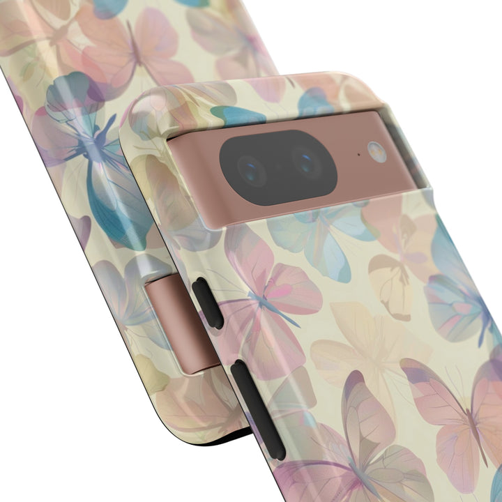 Cute Samsung Case | Cool Iphone Case | Summer Pastel Butterflies, Samsung S24, S23, S22, S21, IPhone 15 Case | Iphone 14 Case, Iphone 13 Case - Studio40ParkLane