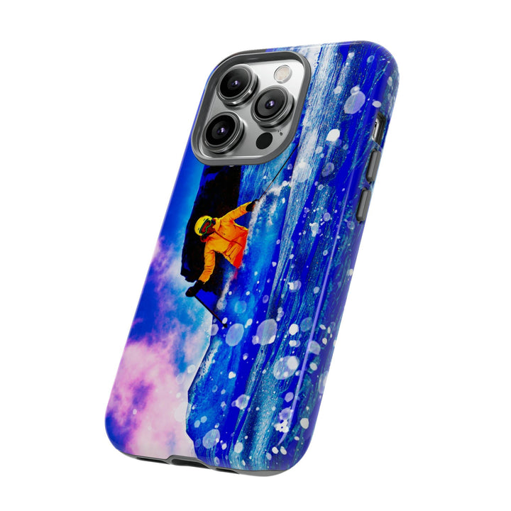 Cute IPhone Case | iPhone 15 Case | iPhone 15 Pro Max Case, Iphone 14 Case, Iphone 14 Pro Max Case IPhone Case for Art Lovers, Skier Mountain - Studio40ParkLane