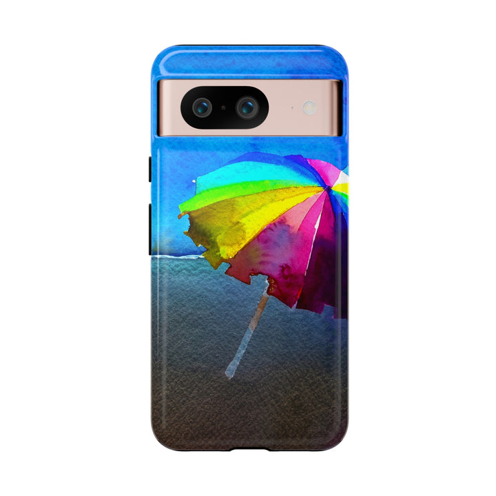 Cute Samsung Case | Cool Iphone Case | Summer Colorful Beach Parasol, Samsung S24, S23, S22, S21, IPhone 15 Case | Iphone 14 Case, Iphone 13 Case - Studio40ParkLane