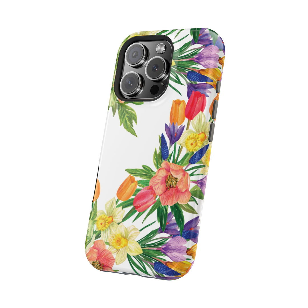 Spring Flowers Magsafe Cute Phone Case for Iphone Gift for Her, iPhone 16 Case iPhone 15 Pro Max Case, Iphone 14, Iphone 14 Pro Max, 13, 12 - Studio40ParkLane