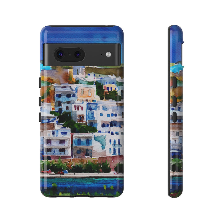 Impact Resistant, Greece House, Cute Phone Cases for Samsung S24, S23, S22, S21, IPhone 15 pro Iphone 14 pro Iphone 13 IPhone 12 Iphone 11 - Studio40ParkLane