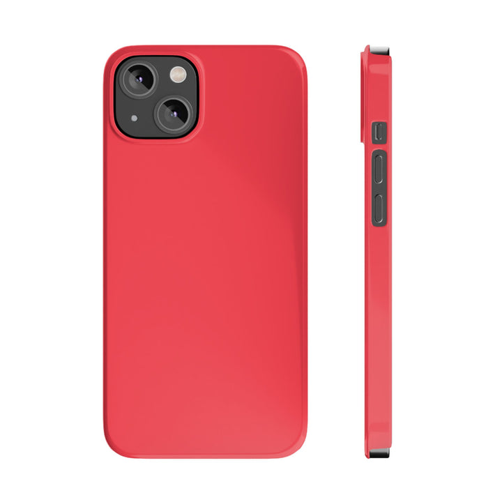Slim Red Rouge Gift for Her Aesthetic Cute Phone Case for Iphone 16 - | iPhone 15 Pro Max Case | iPhone 14 Case 13 12 11 10 9 8 7 - Studio40ParkLane