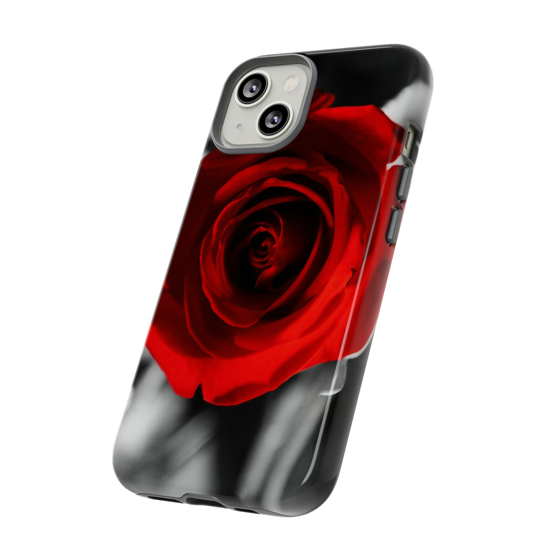 Cute IPhone Case | iPhone 15 Case | iPhone 15 Pro Max Case, Iphone 14 Case, Iphone 14 Pro Max Case IPhone Case for Art Lovers - Red Rose - Studio40ParkLane