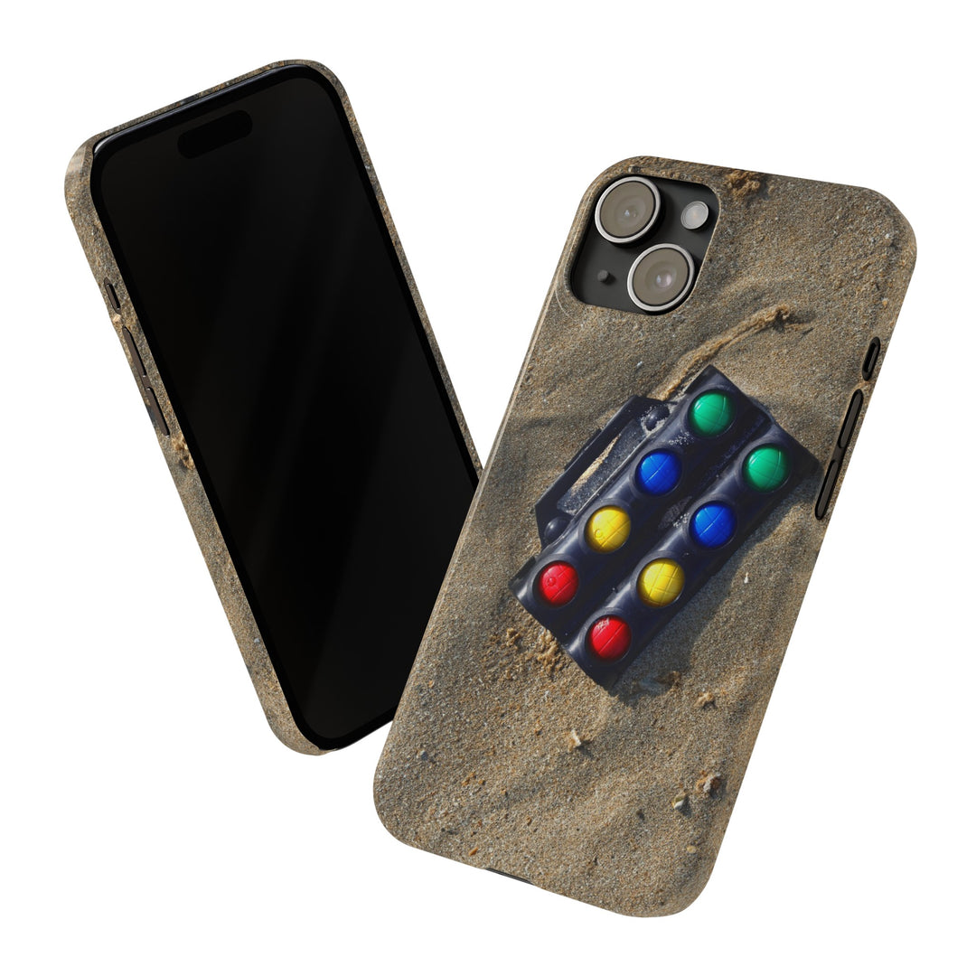 Slim Cute Phone Cases for Iphone | iPhone 15 Case | iPhone 15 Pro Max Case, Iphone 14, Iphone 14 Pro Max, Iphone 13, Beach Games Petanque - Studio40ParkLane