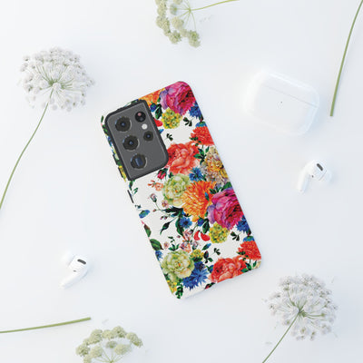 Premium Tough Spring Flowers Cute Phone Cases for Samsung S24, S23, S22, S21, S20, Plus and Ultra, Iphone 16 Pro Max,15, 14, 13, 12, 11, 10 - Studio40ParkLane