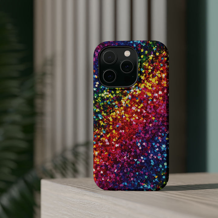 Non Glitter Color Composition Magsafe Cute Phone Case for Iphone Gift for Her, | iPhone 15 Case | iPhone 15 Pro Max Case, Iphone 14, Iphone 14 Pro Max, Iphone 13, Iphone 16 - Studio40ParkLane