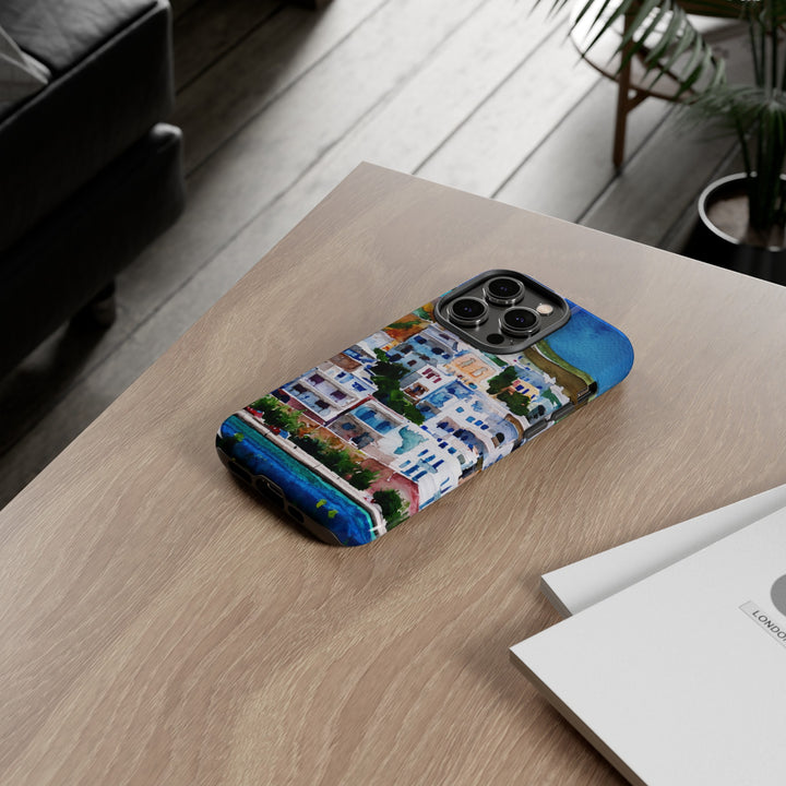 Impact Resistant, Greece House, Cute Phone Cases for Samsung S24, S23, S22, S21, IPhone 15 pro Iphone 14 pro Iphone 13 IPhone 12 Iphone 11 - Studio40ParkLane