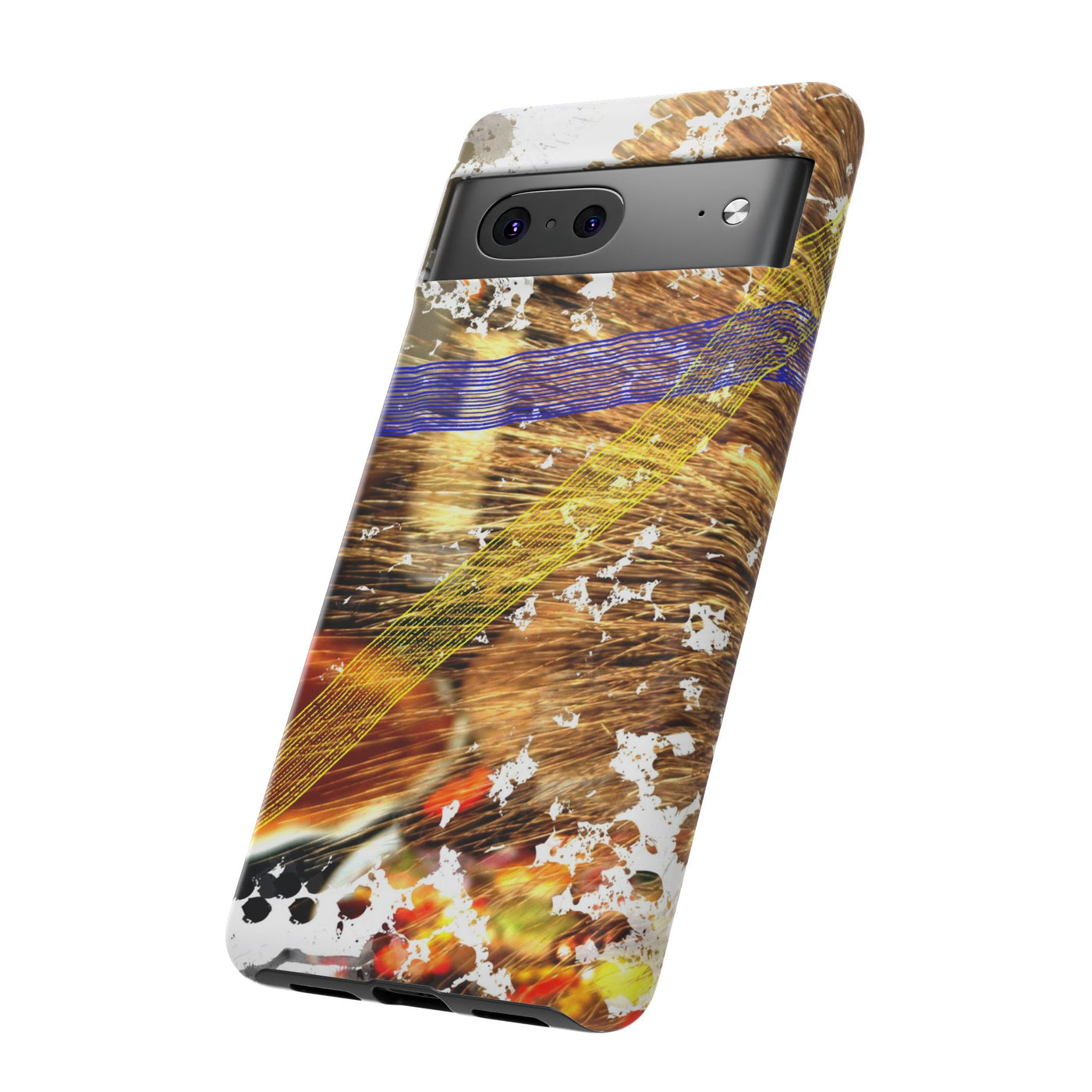 Impact Resistant, Pecan Pie Abstract, Cute Phone Cases for Samsung S24, S23, S22, S21, IPhone 15 pro Iphone 14 pro Iphone 13 IPhone 12 Iphone 11