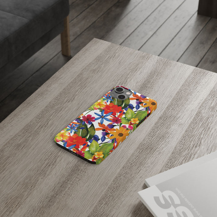 Slim Spring Flowers Gift for Her Cute Phone Cases for Iphone 16 Pro Max | iPhone 15 Case | iPhone 15 Pro Max Case, Iphone 14, 13, 12, 11, 10, 8, 7 - Studio40ParkLane