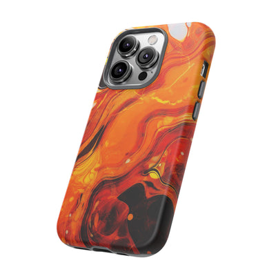 Impact Resistant, Fall Colors Marble, Cute Phone Cases for Samsung S24, S23, S22, S21, IPhone 15 pro Iphone 14 pro Iphone 13 IPhone 12 Iphone 11