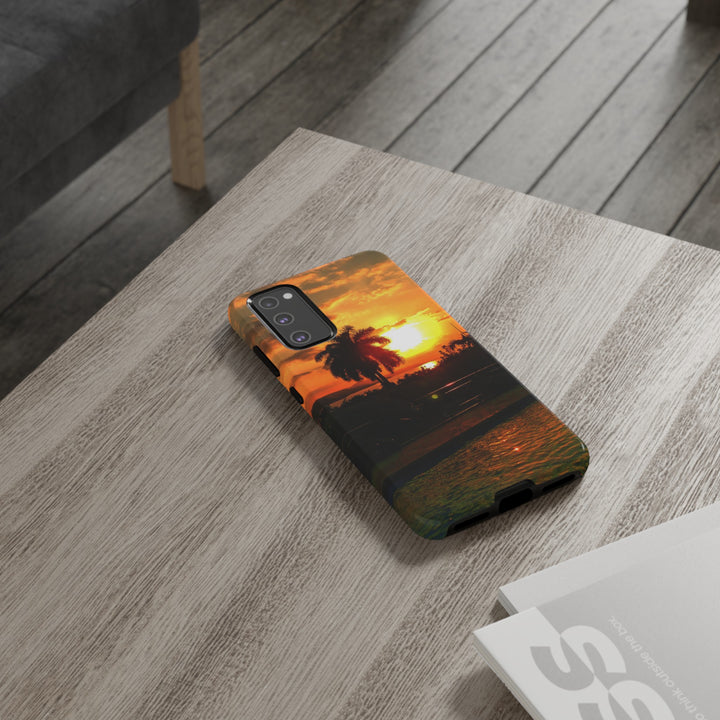 Cute Samsung Case | Cool Iphone Case | Summer Jamaica Pool Sunset, Samsung S24, S23, S22, S21, IPhone 15 Case | Iphone 14 Case, Iphone 13 Case - Studio40ParkLane