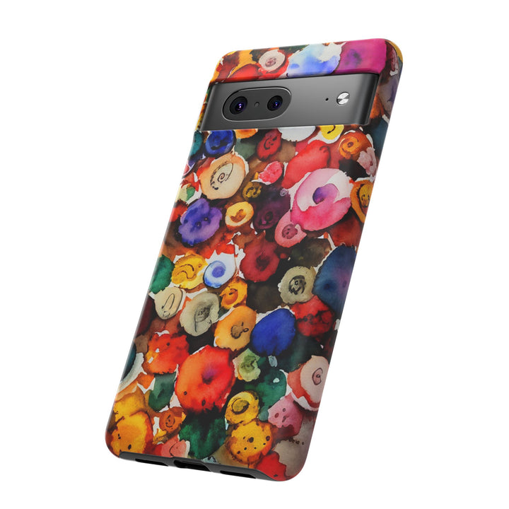 Impact Resistant, Fall Colors Buttons, Cute Phone Cases for Samsung S24, S23, S22, S21, IPhone 15 pro Iphone 14 pro Iphone 13 IPhone 12 Iphone 11 - Studio40ParkLane