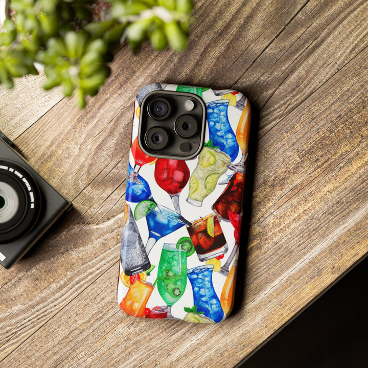 Cute Samsung Case | Cool Iphone Case | Summer Fruit Cocktail, Samsung S24, S23, S22, S21, IPhone 15 Case | Iphone 14 Case, Iphone 13 Case - Studio40ParkLane