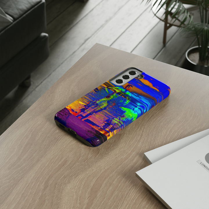 Cute Samsung Phone Case | Aesthetic Samsung Phone Case | Dance Sunset Colorful | Galaxy S23, S22, S21, S20 | Luxury Double Layer | Cool - Studio40ParkLane
