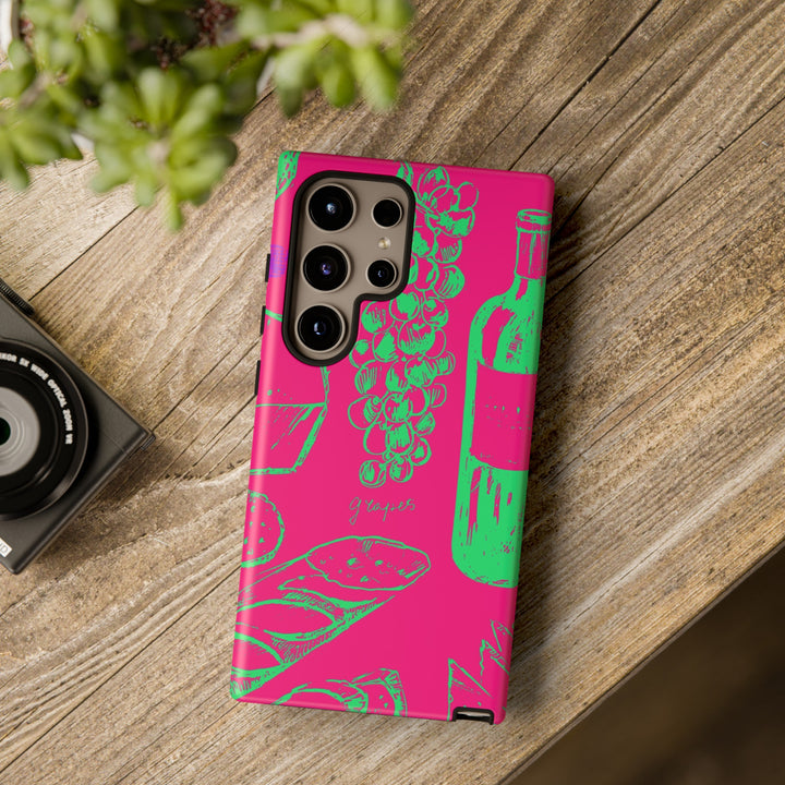 Impact Resistant, Italian French, Cute Phone Cases for Samsung S24, S23, S22, S21, IPhone 15 pro Iphone 14 pro Iphone 13 IPhone 12 Iphone 11 - Studio40ParkLane