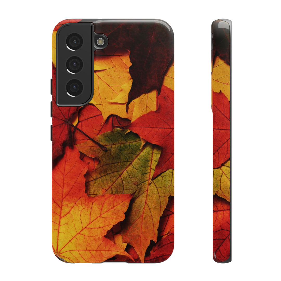 Autumn Fall Leaves Gift Cute Phone Case for, Samsung Galaxy S24, S23, S22, S21, IPhone 16 Case | Iphone 15, Iphone 14, IPhone 13 Case Mom Dad Gift - Studio40ParkLane