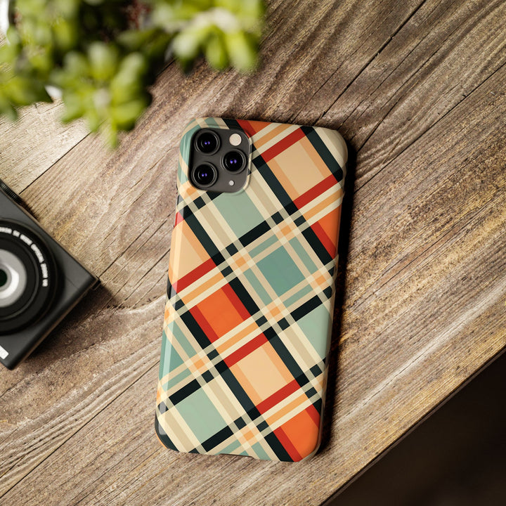 Slim Checkered Plaid Gift for Her Cute Phone Cases for Iphone 16 Pro Max | iPhone 15 Case | iPhone 15 Pro Max Case, Iphone 14, 13, 12, 11, 10, 8, 7 - Studio40ParkLane