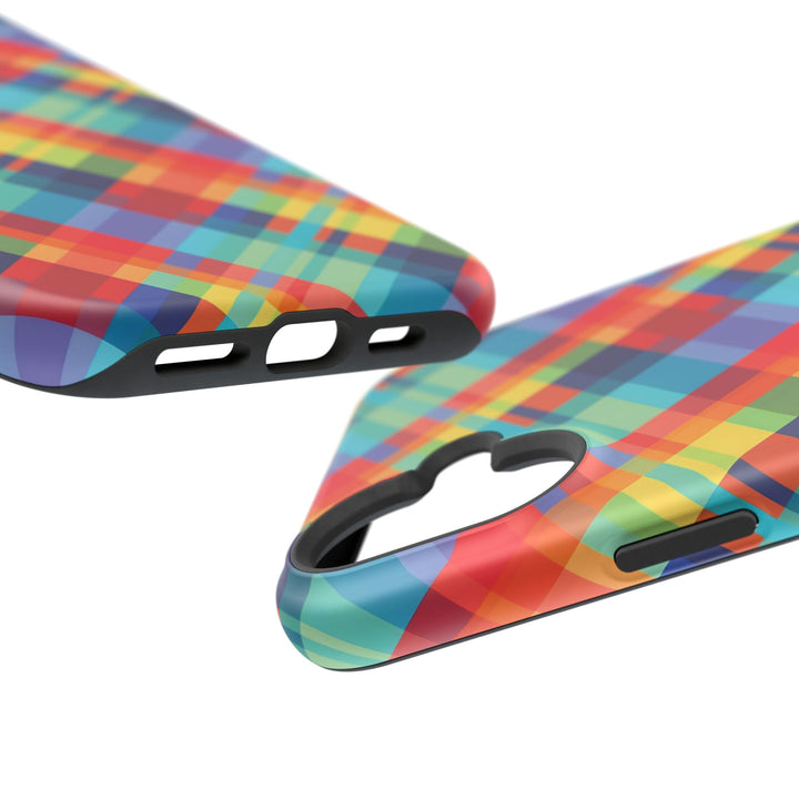 Checkered Plaid Magsafe Gift for Her Cute Phone Case for Iphone, | iPhone 16 | iPhone 15 Pro Max, Iphone 14 Pro Max, 13 12 11 10 9 8 7 - Studio40ParkLane