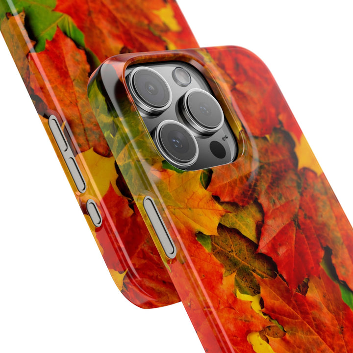Slim Fall Leaves Slim Cute Phone Cases for Iphone | iPhone 15 Case | iPhone 15 Pro Max Case, Iphone 14, Iphone 14 Pro Max, Iphone 13 - Studio40ParkLane