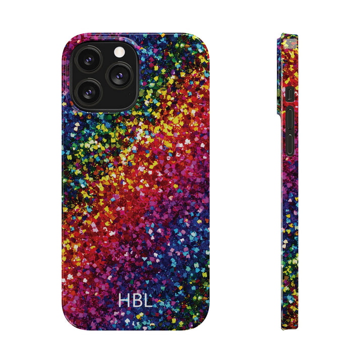 Slim Personalized Slim Muted Faux Play on Glitter Effect Cute Phone Cases for Iphone 16 Pro Max | iPhone 15 Case | iPhone 15 Pro Max Case, Iphone 14, Iphone 14 Pro Max, Iphone 13 12 11 8 7 - Studio40ParkLane