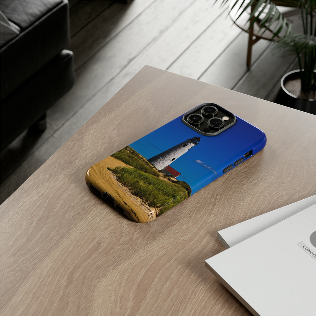 Cute IPhone Case | iPhone 15 Case | iPhone 15 Pro Max Case, Iphone 14 Case, Iphone 14 Pro Max Case IPhone Case for Art Lovers - Beach Lighthouse - Studio40ParkLane