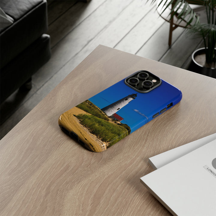 Cute IPhone Case | iPhone 15 Case | iPhone 15 Pro Max Case, Iphone 14 Case, Iphone 14 Pro Max Case IPhone Case for Art Lovers - Beach Lighthouse - Studio40ParkLane