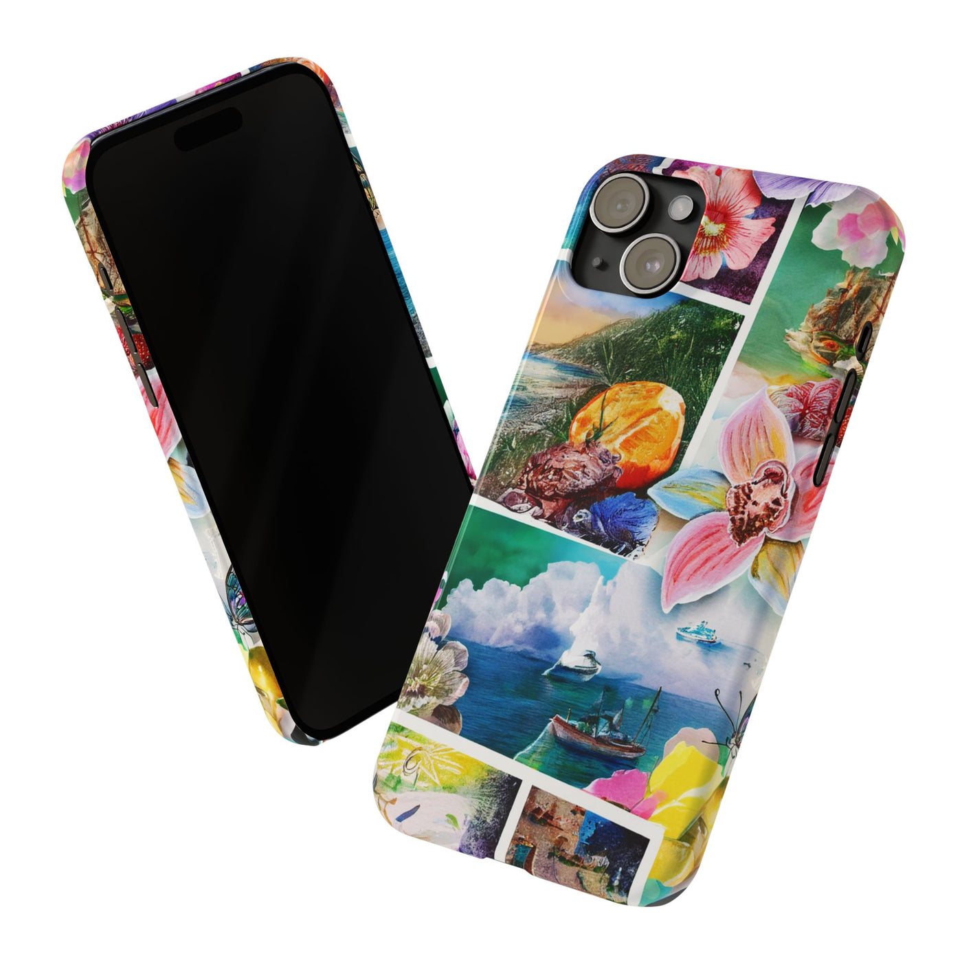 Slim Travel Coquette Collage Cute Phone Cases for Iphone  | iPhone 15 Case | iPhone 15 Pro Max Case, Iphone 14, Iphone 14 Pro Max, Iphone 13