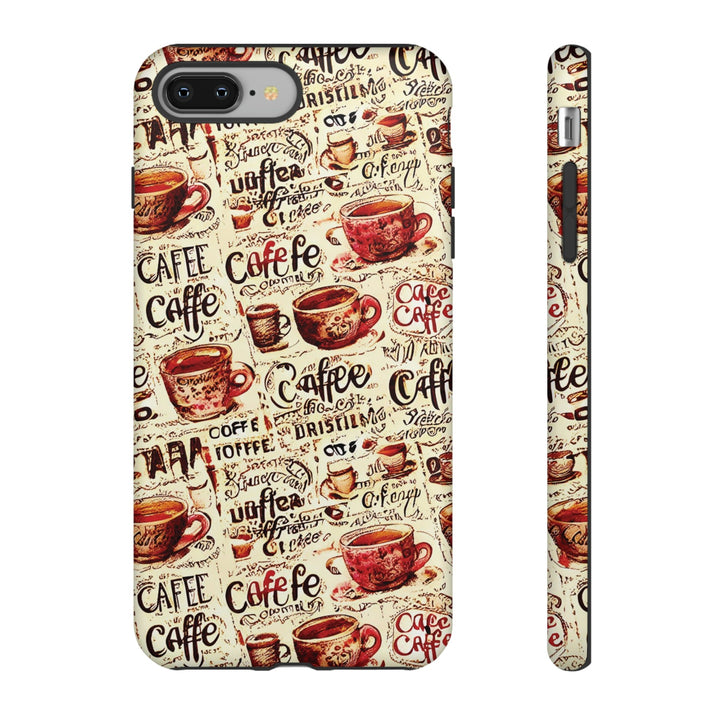 Cute IPhone Case | Paris Coffee Cup, iPhone 15 Case | iPhone 15 Pro Case, Iphone 14 Case, Iphone 14 Pro Max Case, Protective Iphone Case - Studio40ParkLane
