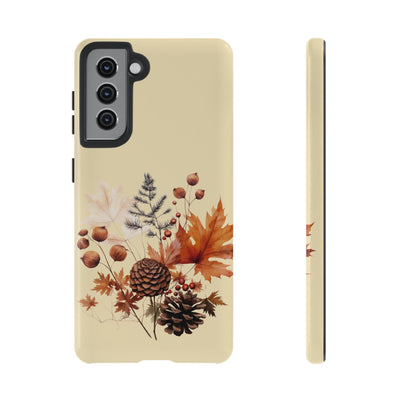 Fall Leaves Foliage Cute Phone Case for, Samsung Galaxy S24, S23, S22, S21, IPhone 16 Case | Iphone 15, Iphone 14, IPhone 13 Case Mom Dad Gift