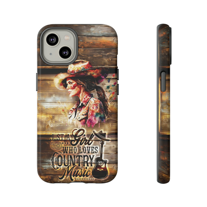 Cute IPhone Case | Country Music Girl iPhone 15 Case | iPhone 15 Pro Case, Iphone 14 Case, Iphone 14 Pro Max Case, Protective Iphone Case - Studio40ParkLane