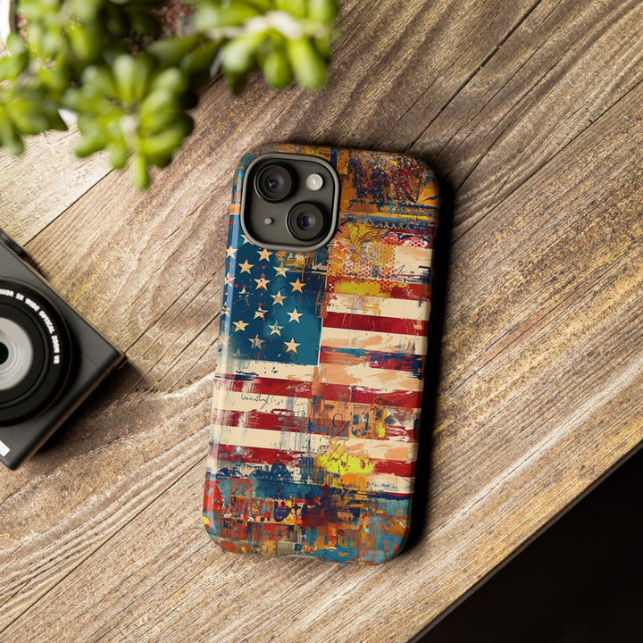Impact Resistant, American Flag, Cute Phone Cases for Samsung S24, S23, S22, S21, IPhone 15 pro Iphone 14 pro Iphone 13 IPhone 12 Iphone 11 - Studio40ParkLane