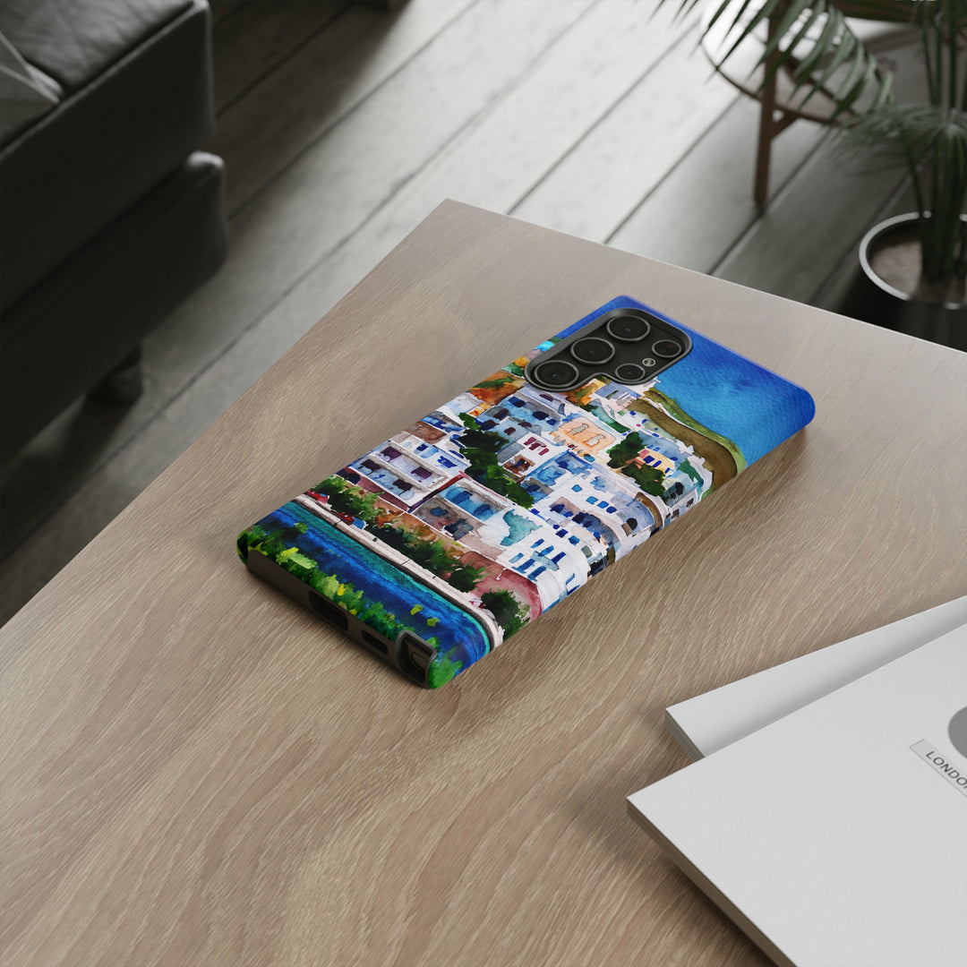 Impact Resistant, Greece House, Cute Phone Cases for Samsung S24, S23, S22, S21, IPhone 15 pro Iphone 14 pro Iphone 13 IPhone 12 Iphone 11 - Studio40ParkLane