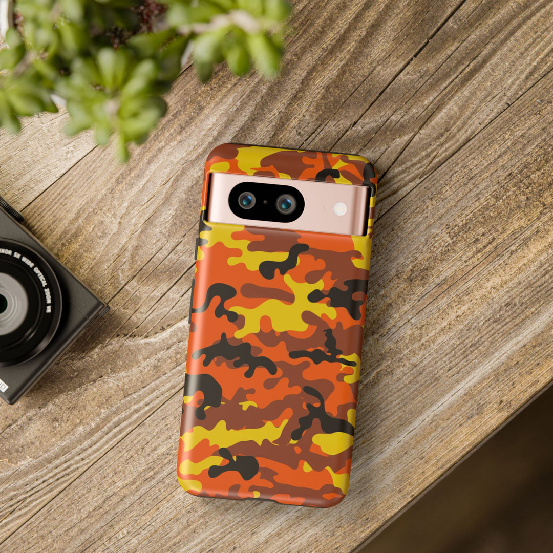 Impact Resistant, Fall camo Camouflage, Cute Phone Cases for Samsung S24, S23, S22, S21, IPhone 15 pro Iphone 14 pro Iphone 13 IPhone 12 Iphone 11 - Studio40ParkLane