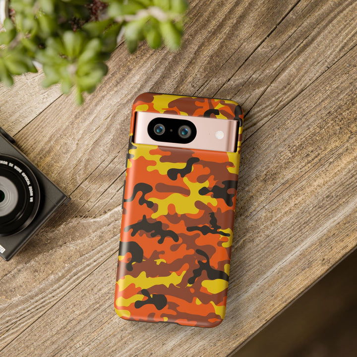 Impact Resistant, Fall camo Camouflage, Cute Phone Cases for Samsung S24, S23, S22, S21, IPhone 15 pro Iphone 14 pro Iphone 13 IPhone 12 Iphone 11 - Studio40ParkLane